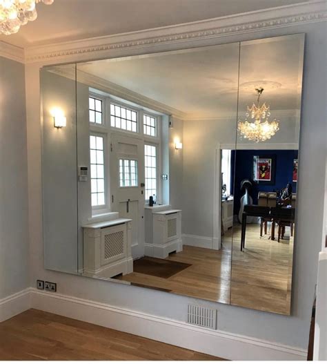 convert wall mirror to floor mirror