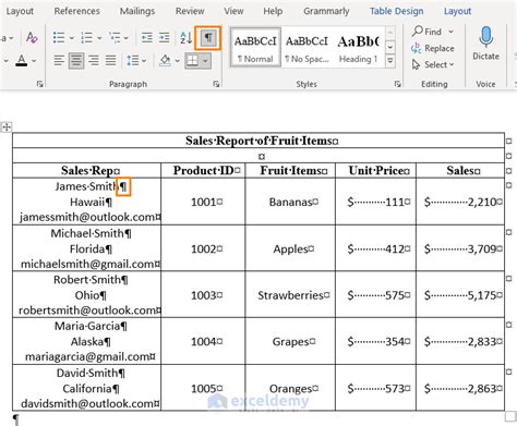 Convert Word Document Table To Excel Spreadsheet
