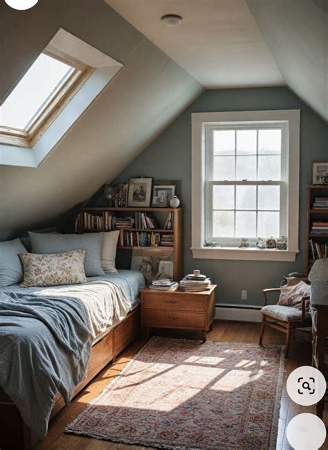 converted attic bedroom ideas with sloped ceilings