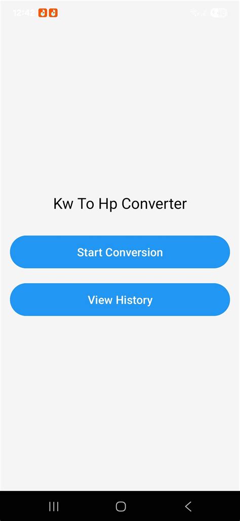 Converter Kw A Hp