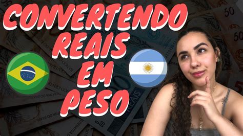 converter peso argentino em real