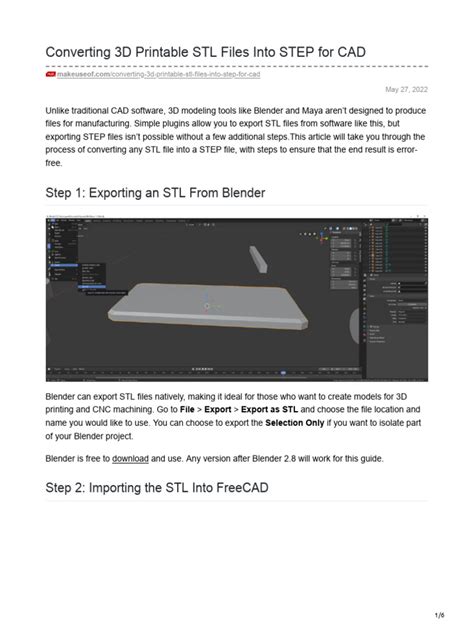 Converting An Image To Printable 3D