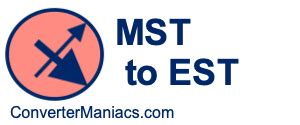 converting mst to est