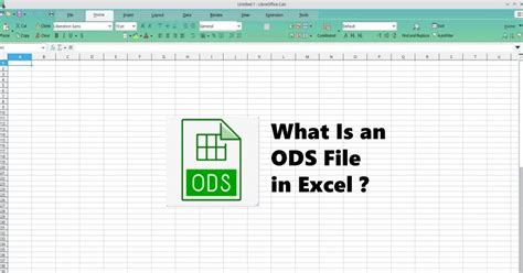 Convert ODS to Excel