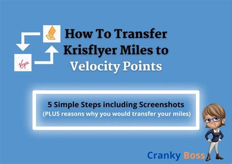 Convert Velocity Points to Krisflyer The Pros and Cons of Transferring Reward Flight