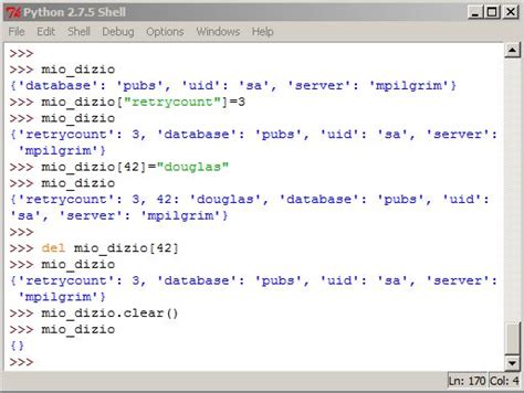convertire dizionario in lista python