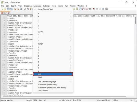 Converti XML in CSV e CSV in XML in Python