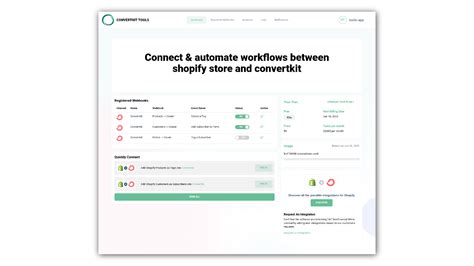 Convertkit Shopify Integration