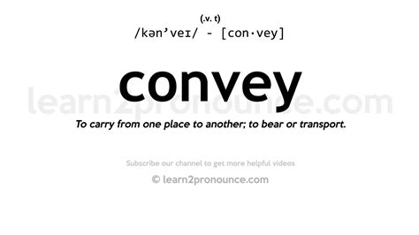 Conveying Definition Synonym