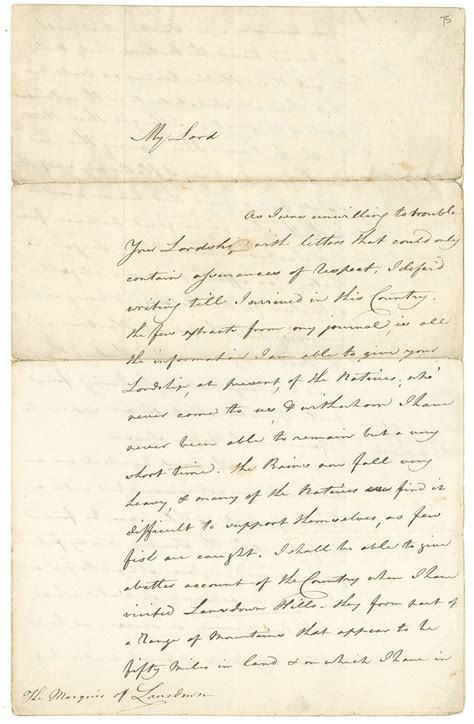 Convict Letter Examples