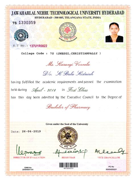 convocation certificate meaning in tamil with example