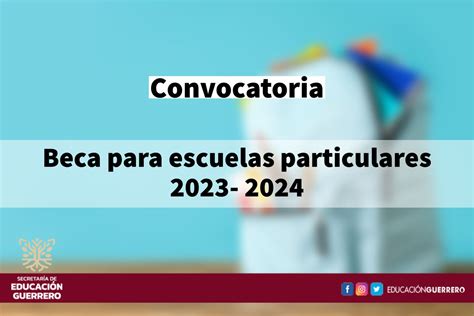 convocatoria becas particulares 2023