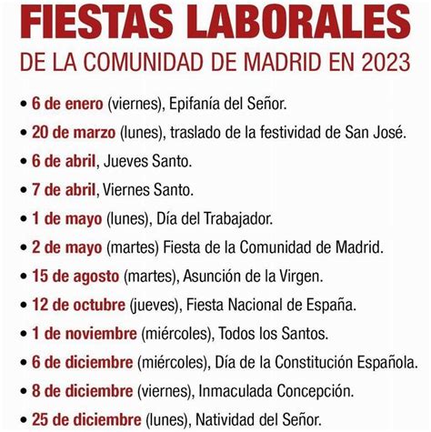 convocatorias comunidad de madrid 2023