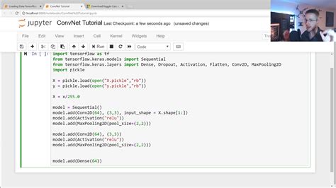 convolutional neural network code in python