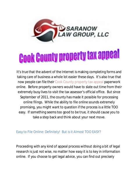 Cook County Property Tax Appeal: A Step-By-Step Guide For 2023