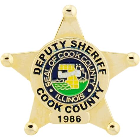 cook county deputy sheriff badge number