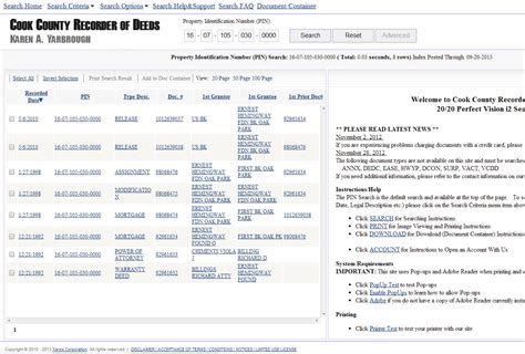 cook county of recorder of deeds