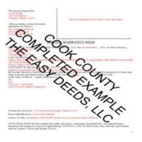 cook county property deeds