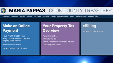 cook county refund search