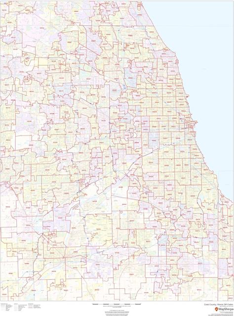 Cook County Zip Codes Illinois
