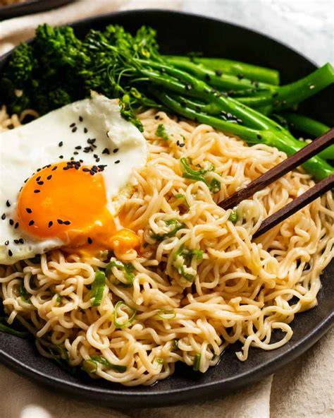 Cup noodles cooking in microwave
