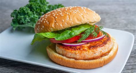 cook salmon burgers in oven