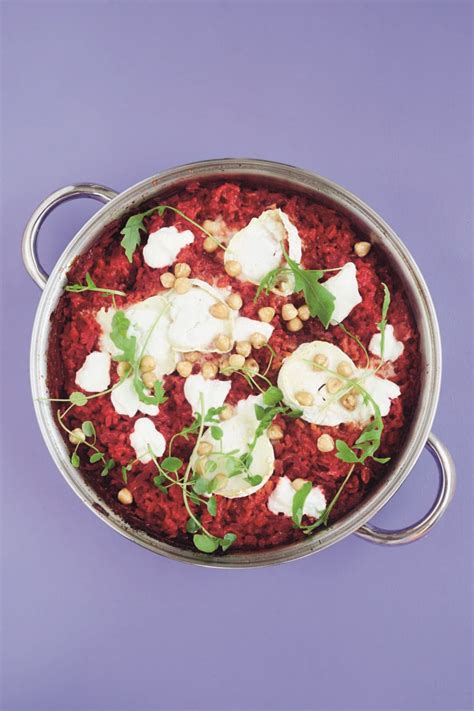 Cooked Beetroot Risotto