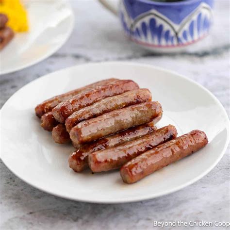 Cooked Breakfast Sausage