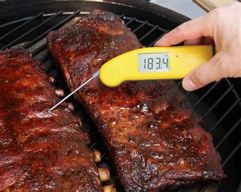 Cooked Ribs Internal Temperature