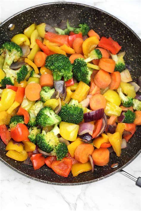 Cooked vegetables