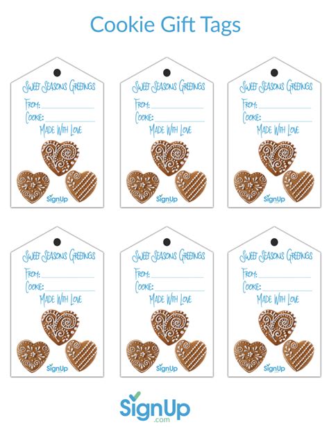 FREE Christmas Cookie Tags Printable + The Truth About Gift Giving