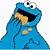 cookie monster clipart