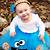 cookie monster costume 4t