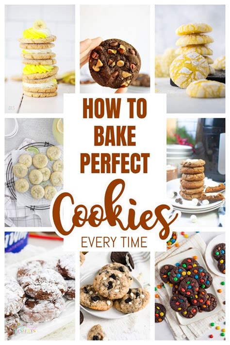 Cookie Baking Cheat Sheet
