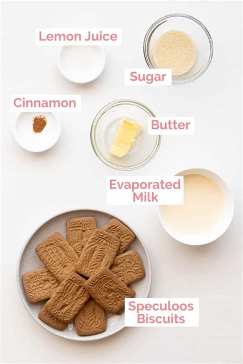 Cookie Butter Speculoos Ingredients