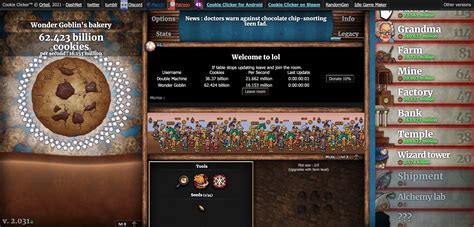 Cookie Clicker Game Extension
