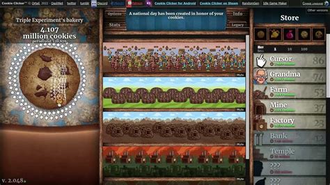 cookie clicker gameplay