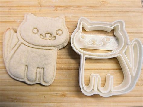 Cookie Cutter Cat Mold
