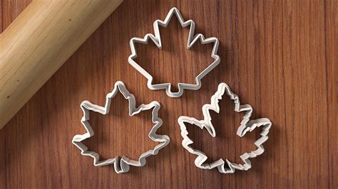 Cookie Cutter Leaf Shapes