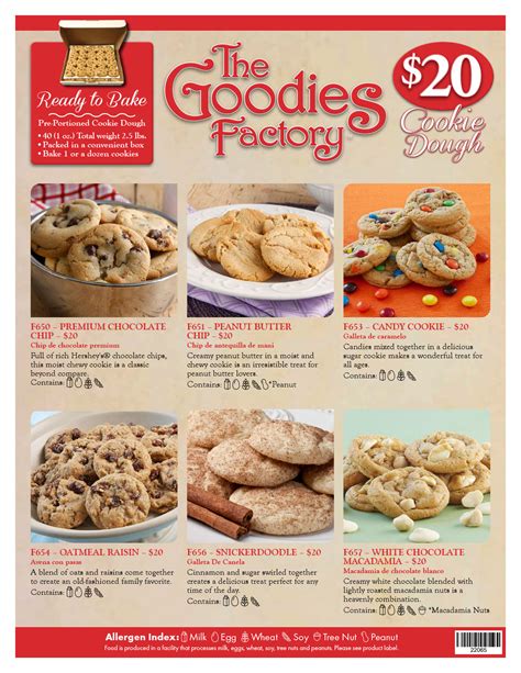 cookie dough fundraising prices