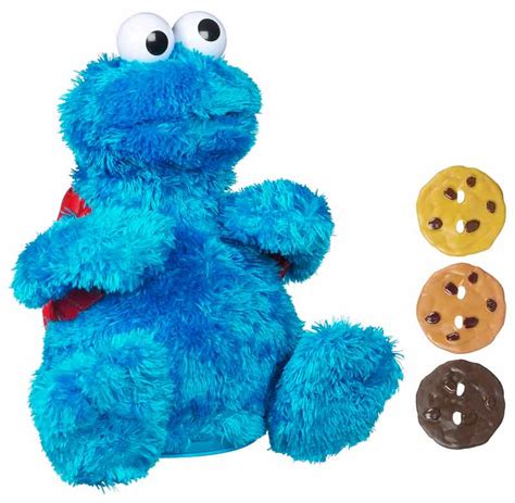 cookie monster eating cookies toy