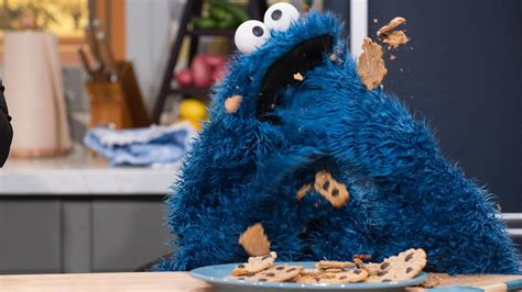 cookie monster loves cookies the table shows