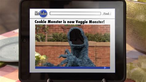 Cookie Monster Now Veggie Monster