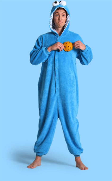 cookie monster onesie near me adult size