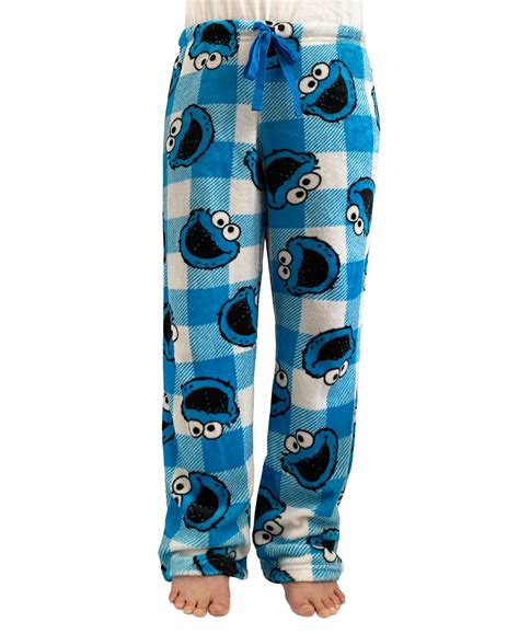 cookie monster pajama pants women