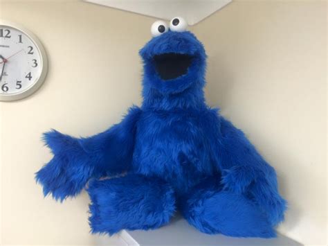 cookie monster professional puppet