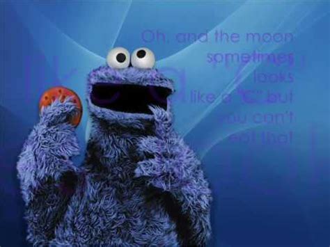 cookie monster song lyrics
