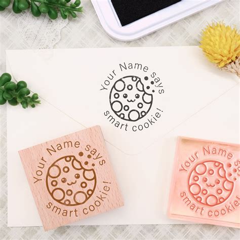 Cookie Rubber Stamp
