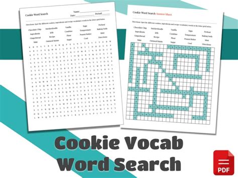 Cookie Word Answer