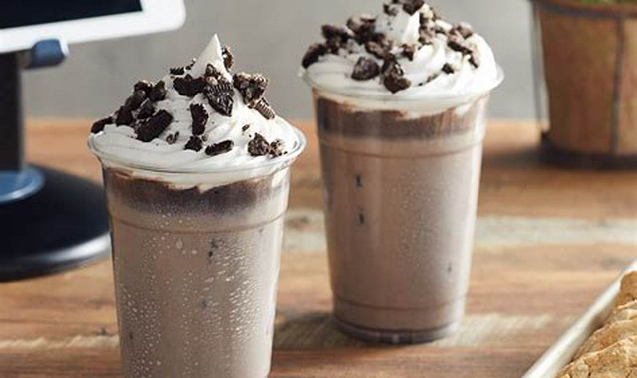cookies and cream frappe recipe